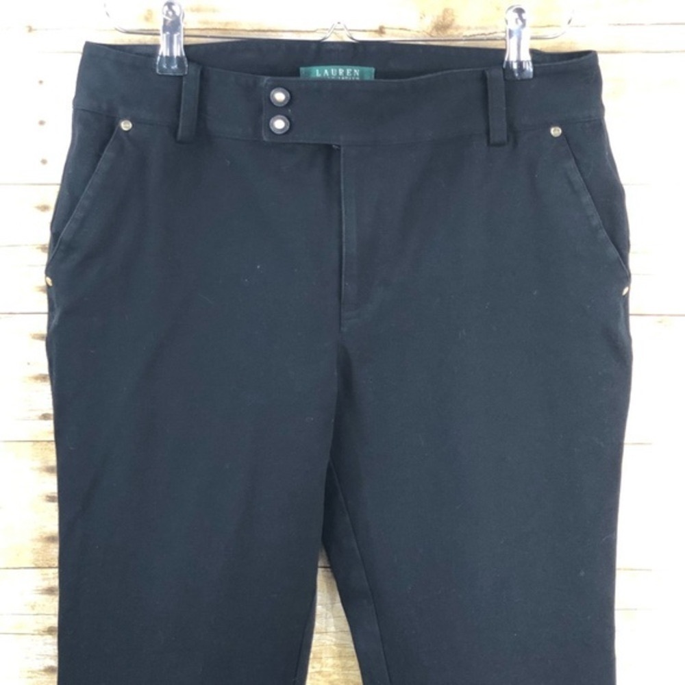Lauren‎ Ralph Lauren Black Career Pants Sz 8